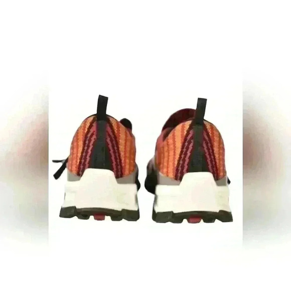 SS18 PRADA Scarlet Red Hook Loop Trail Mesh Crossection Nylon Tech Sneaker 9.5US - Picture 3 of 9